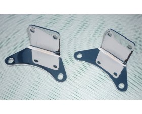 DRŽÁKY MOTORU - PÁR  (CHROMOVANÉ)